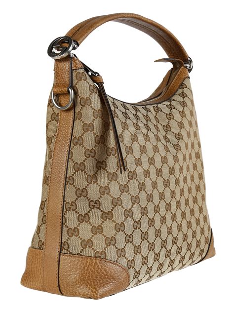 tuta gucci beige|GG Small leather tote bag in beige .